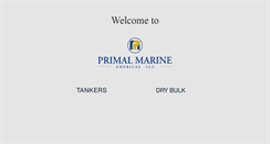 Desktop Screenshot of primal-marine.com